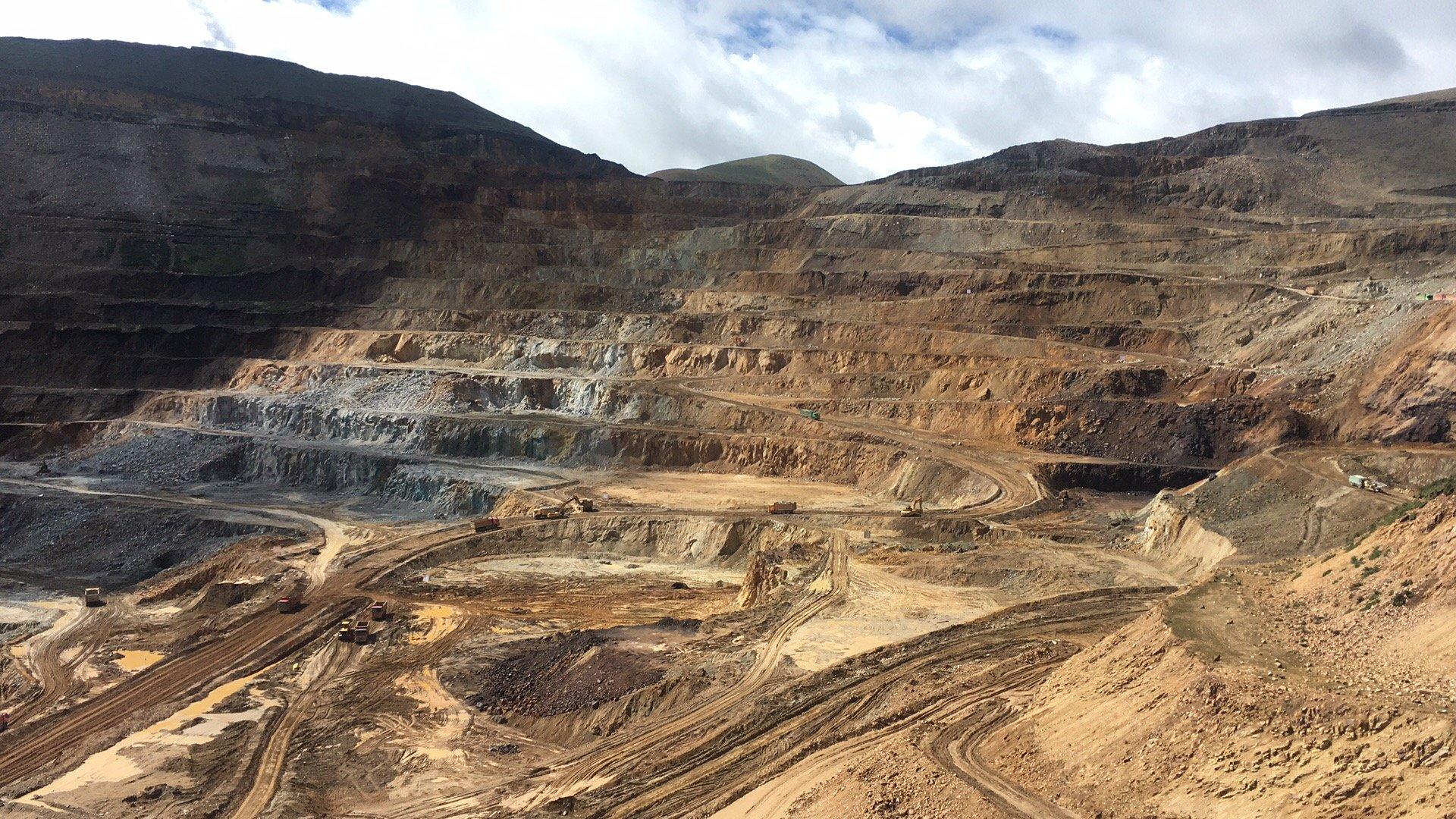 Yulong Copper Mine Under Construction