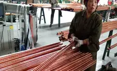 Workshop sa Produksyon ng Copper Pipe