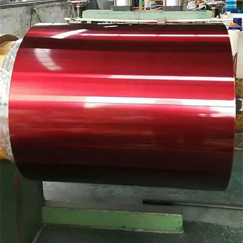 Red color decorative SS sheet