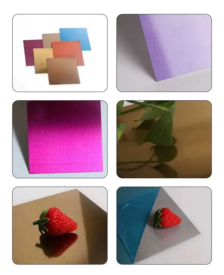 410 Colored Stainless Steel Sheet for Decoration
